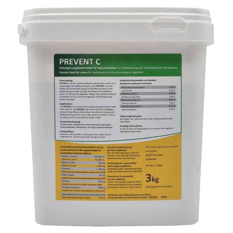 Günstig Prevent C 3 kg Kälberstarter BEWITAL agri