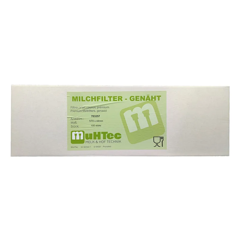 Jetzt Bestellen Milchfilter 570 x 44 mm, genäht (100 Stück)