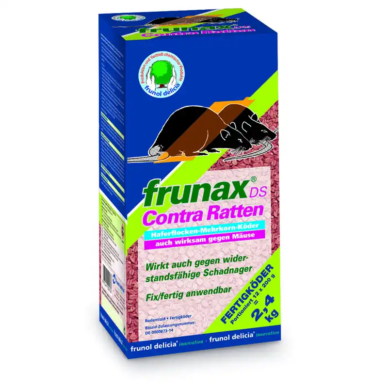Frunax DS Contra Ratten 2,4 kg / Sachkundenachweispflichtig Neuheit