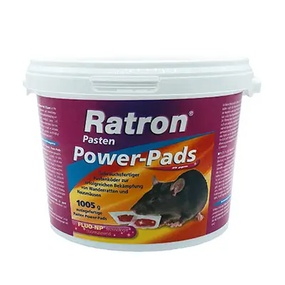 Preiswert Rattengift Power-Pads 1 kg 29 ppm Rattengift / Mäusegift Sachkundenachweispflichtig