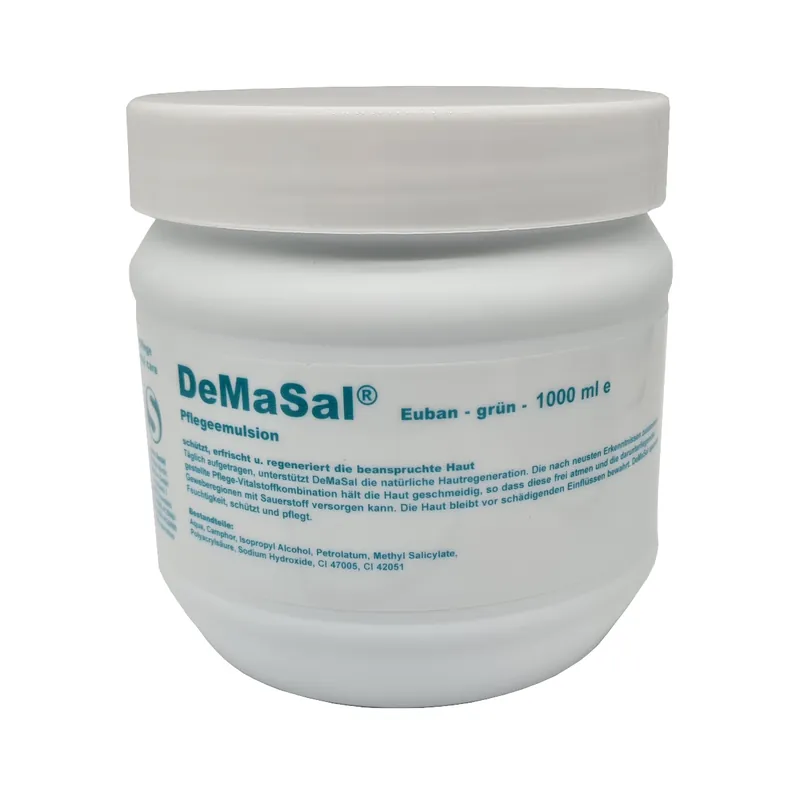 Bestseller Eutersalbe DeMaSal® Euban grün 1kg für die Tierpflege