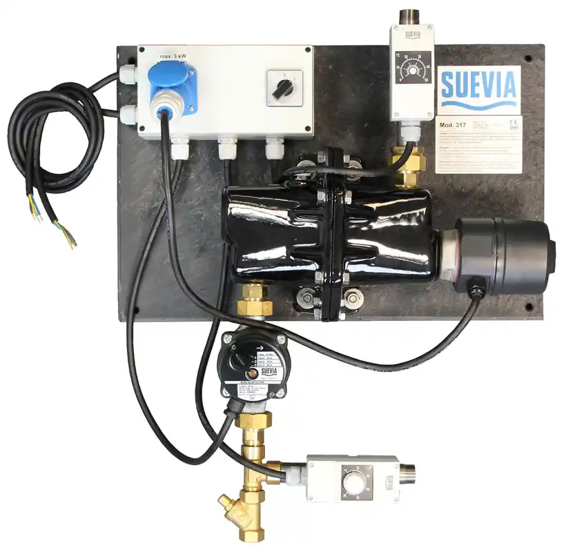 Angebot Heizgerät Mod. 317, 3kW, 230V max.200m 3/4" Isoliert Suevia