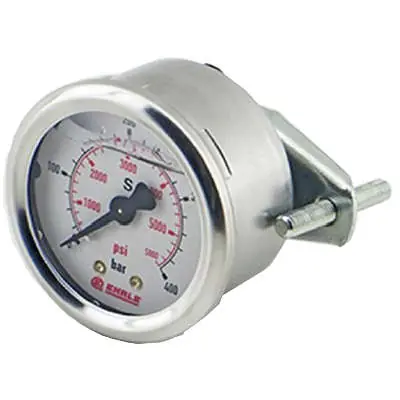 Manometer 0-400 bar D50 1/4"AG Meistverkauft