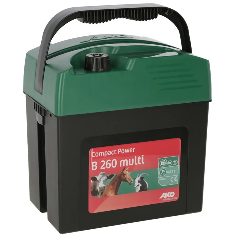 Neu AKO Compact Power B260 multi 9V 0,26 Joule Weidezaungerät