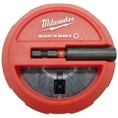 Zertifiziert Shockwave Puck Set Gen II 15 teiliges Bitset Milwaukee®