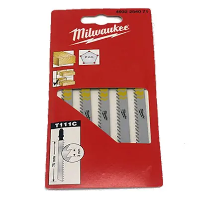 Stichsägeblatt Holz u. Kunststoff 75x3mm Milwaukee® Garantierte Lieferung