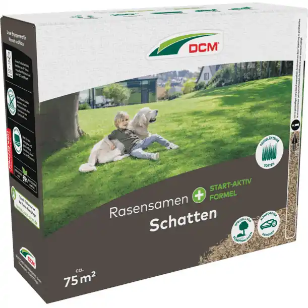 Rasensamen Schatten (2in1) 1,5 kg - ca. 75 m² - Cuxin DCM Ausverkauf
