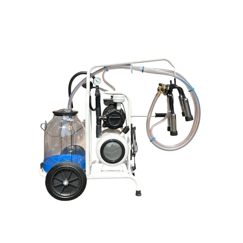 Mega-Angebot Minimelker Melkmaschine mit Vakuumtank & 30L Kunststoff Melkeimer 230 Volt