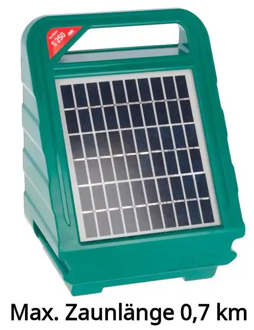 Abverkauf AKO Sun Power S250 Solarmodul 0,25 Joule Solar Weidezaungerät