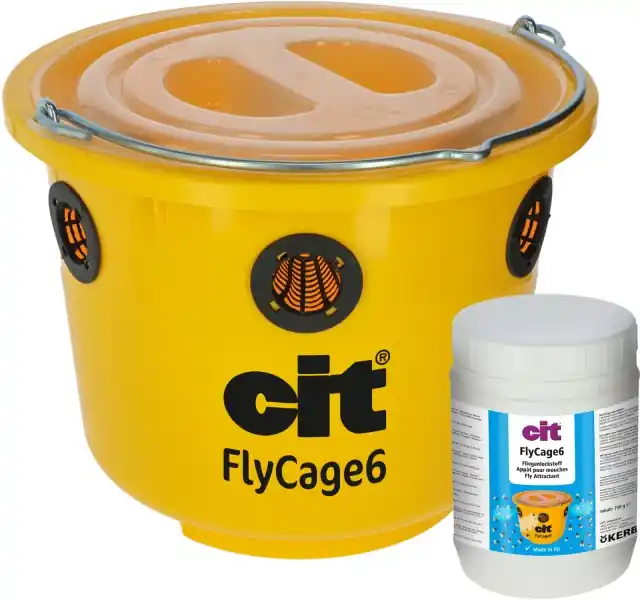 Letzte Chance cit Fliegenfalle FlyCage6 + 750 g Lockstoff