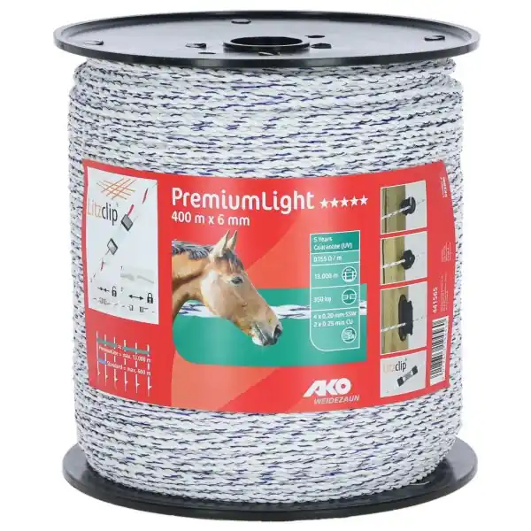 Weidezaunseil Premium Light 400 m Begrenztes Angebot