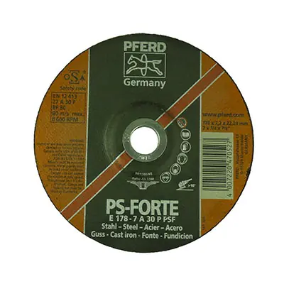 Bestseller Schruppscheibe Metall PS-Forte 178x7,2mm