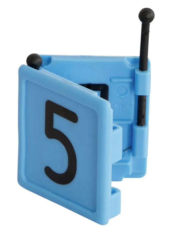 Neue Ware Nummernblock Duo klappbar Nr. 5