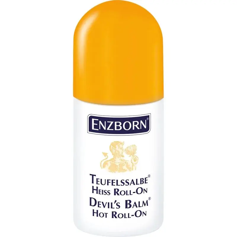 Teufelssalbe Heiß Roll On | 50 ml | Enzborn® Preis Gesenkt