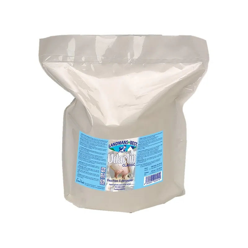 Wochenendangebot UDACLIN® Classic | feuchte Eutertücher | Refill 2x 1000 Blatt