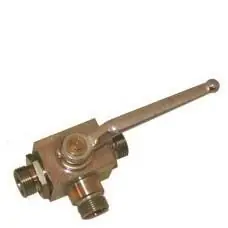 Granit  Hydraulik-Umschaltkugelhahn M22 x 1,5 NW13/15 L-Bohrung ohne Abschaltfunktion Preis Gesenkt
