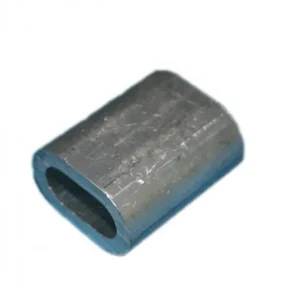 Online Kaufen Granit  Alu-Taluritklemmen für Poly-Seil 5,0 mm Länge 18 mm Stärke 2,1 mm