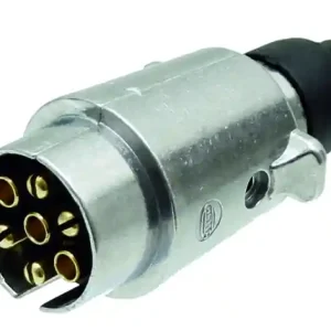 HELLA Stecker für Anhänger 12 Volt 7-polig - Metall Schraubanschluss Kracherpreis