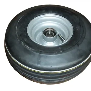 Zertifiziert Granit Heuwender Reifen Komplettrad 15x6.00-6 6PR mit Stahlfelge + Kugellager