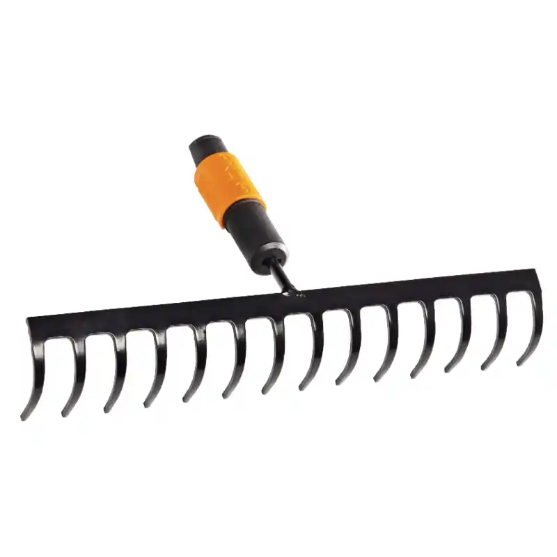 Granit  Fiskars Rechen, 14 Zinken QuikFit Arbeitsbreite 360 mm Länge 205 mm Solange Der Vorrat Reicht
