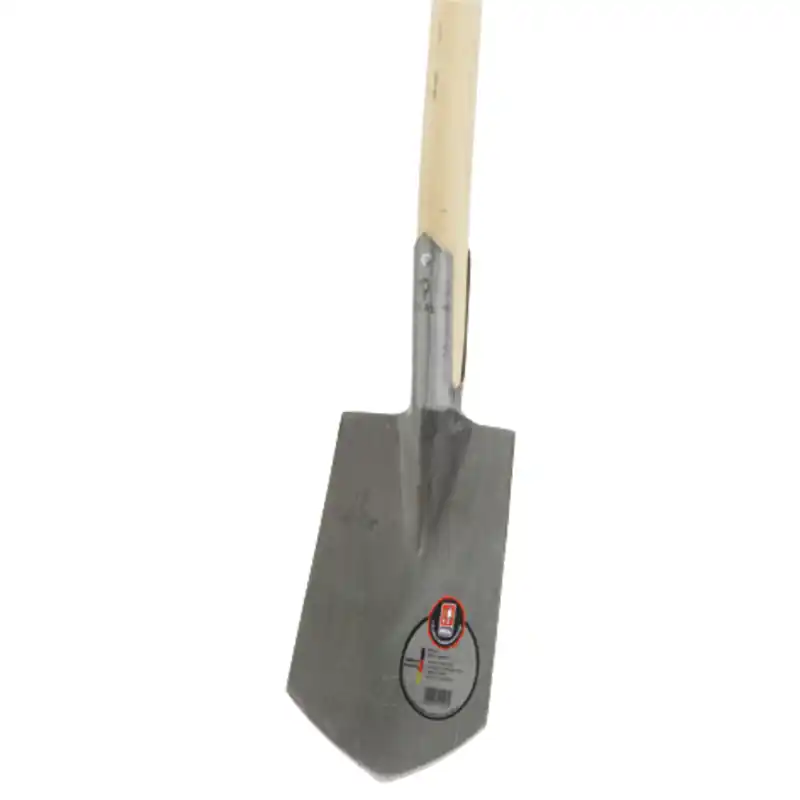 Mega-Angebot Ideal  Ideal Spaten Größe 1 185x275mm ohne Tritt mit Eschen-T-Stiel