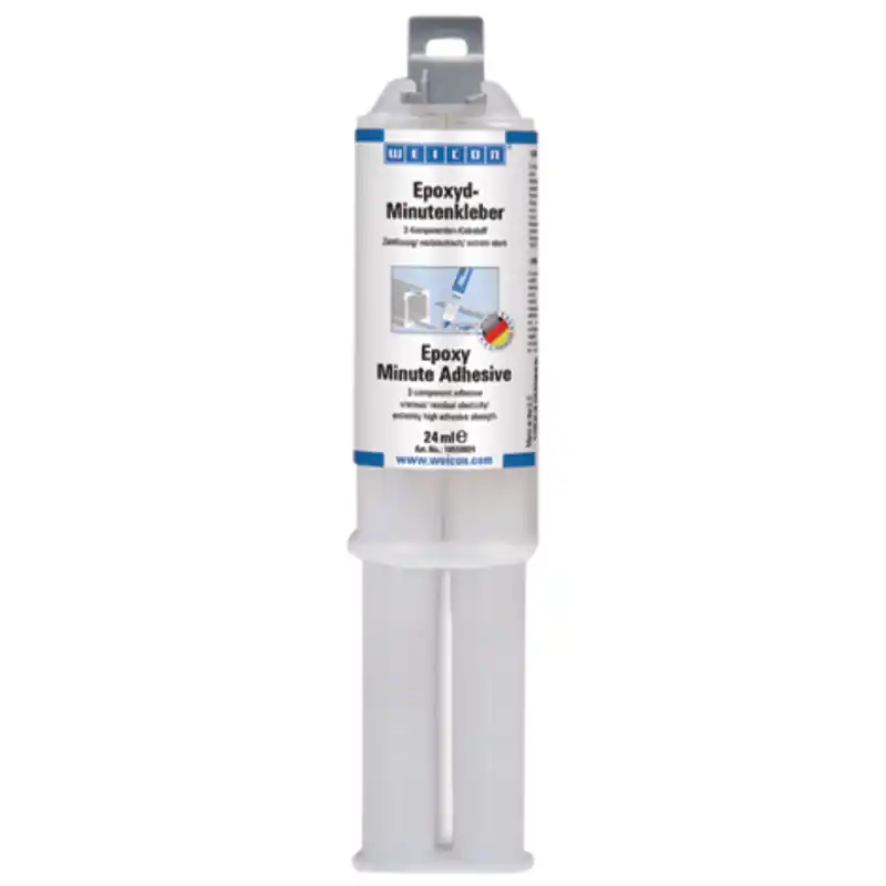 Abverkauf WEICON  WEICON Epoxyd-Minutenkleber 24 ml Zähflüssig selbstnivellierend Doppelspritze