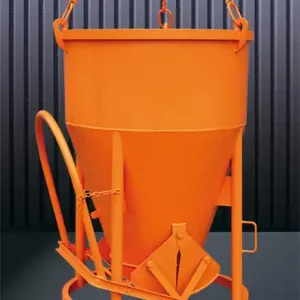 Heißes Angebot Eichinger Betonsilo 1012 mit Handhebel 500 - 2000 Liter gerader Auslauf Eichinger