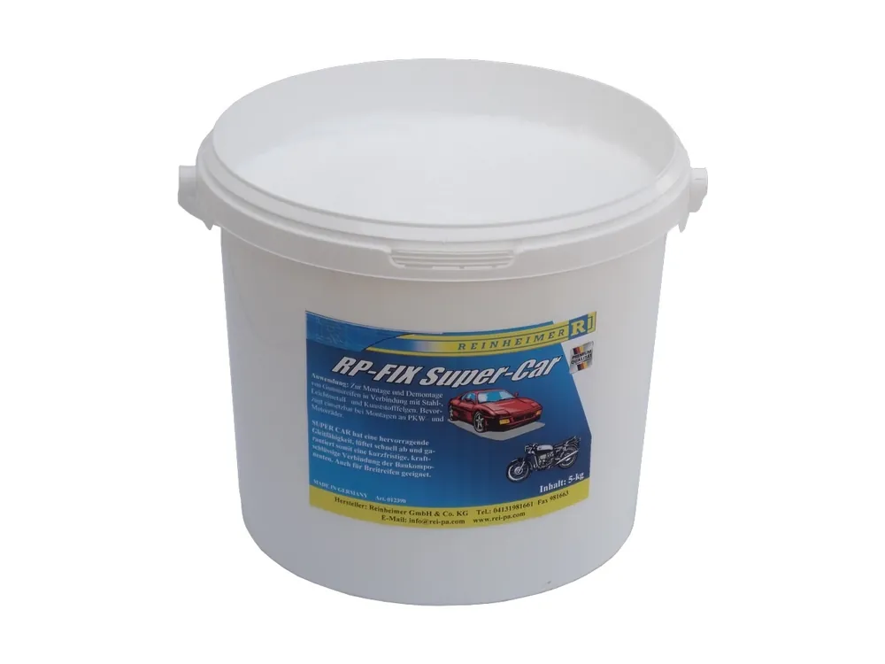 Sonstige Reifenmontagewachs RP-Fix super car Premium 5kg Eimer Montagepaste Nur Heute