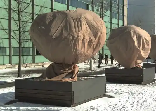Sonderaktion Granit Kübelpflanzen-Sack verschiedene Größen UV-stabilisiertes Vlies 1 / 2 Stück beige