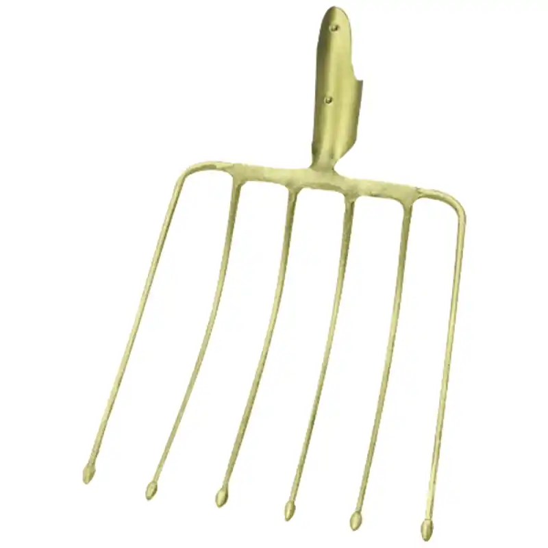 Ideal  IDEAL Rübengabel mit Knöpfen 330 mm Arbeitsbreite 6 Zinken ohne Stiel Preisreduziert