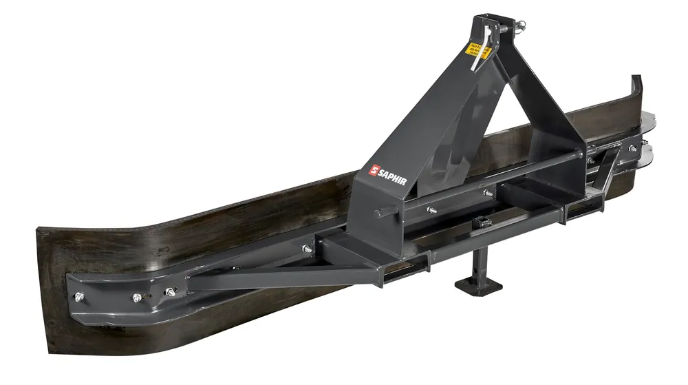 Solange Der Vorrat Reicht SAPHIR Gummischieber MS-275-S Dreipunkt & Stapleraufnahme