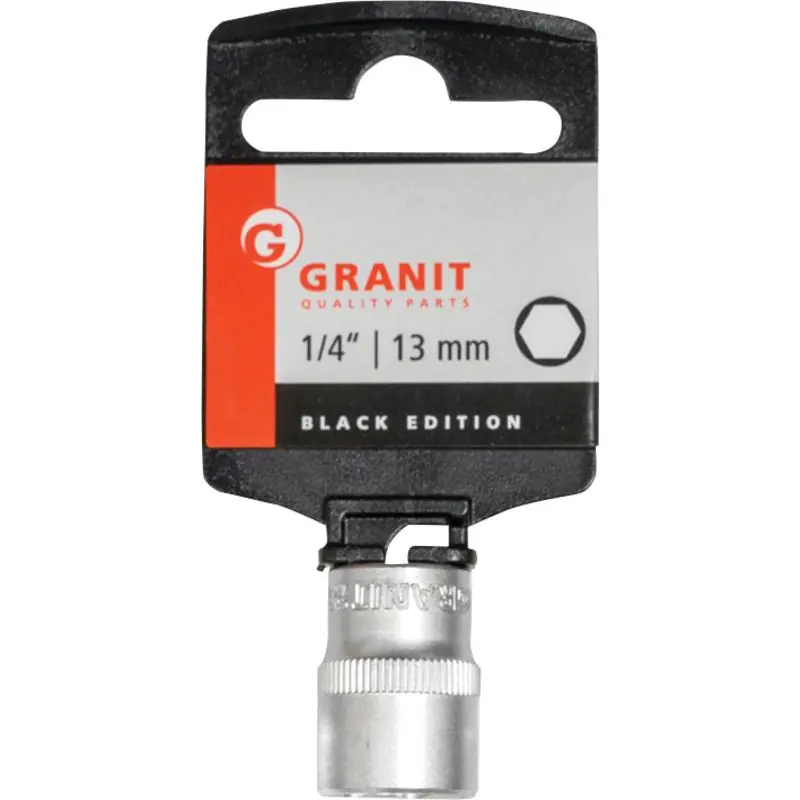 GRANIT Black Edition  1/4" Stecknuss, 13 mm Aktuell