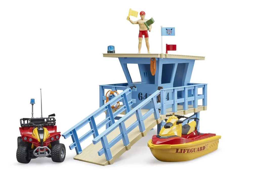 Billig Bruder bworld Life Guard Station