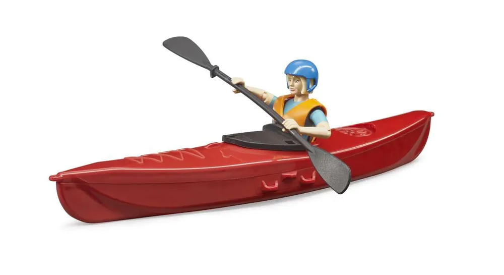Bruder bworld Kajak mit Figur Mega-Angebot