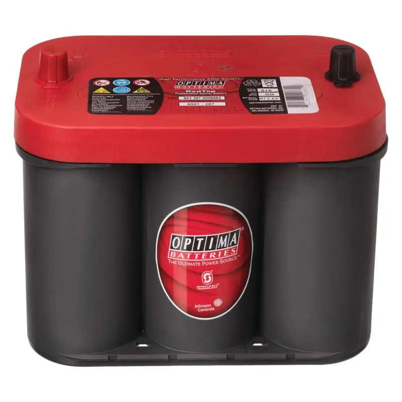 Geprüft Optima Batterie REDTOP C 4.2 12 V / 50 Ah