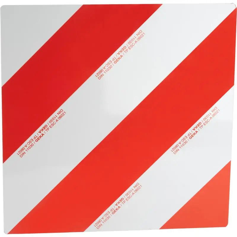 Begrenztes Angebot Granit Warntafel einseitig, linksweisend