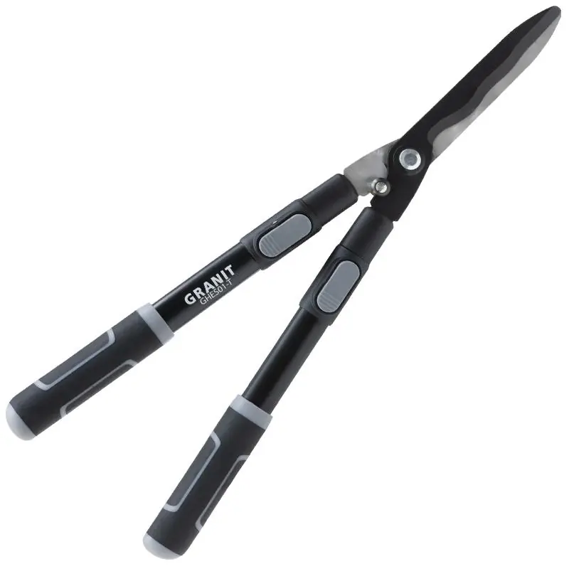 Billig GRANIT Black Edition Teleskop Heckenschere GHES01-T