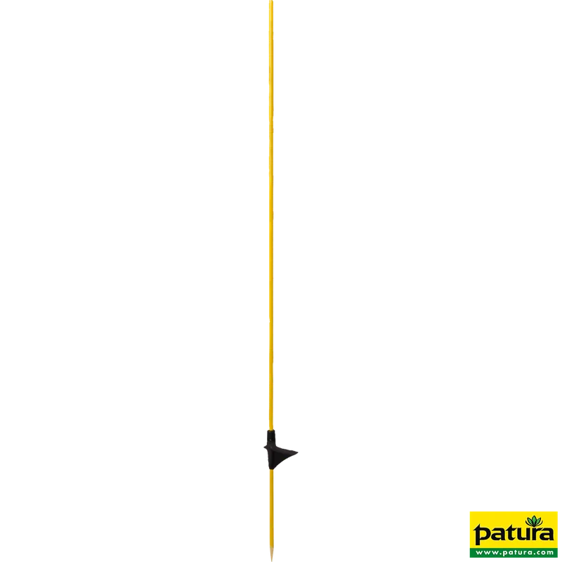 Patura Glasfiberpfahl Ø 10 mm 1,15 m, Zaunhöhe max. 0,90 m, 10 St., gelb Bestpreis