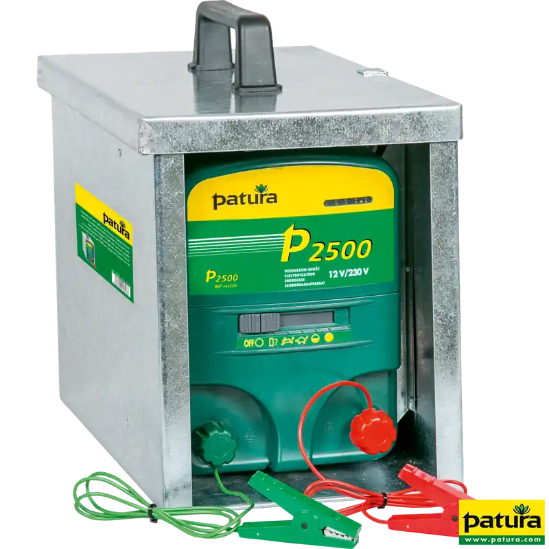 Echt Patura P 2500 Weidezaungerät mit geschlossener Tragebox Compact