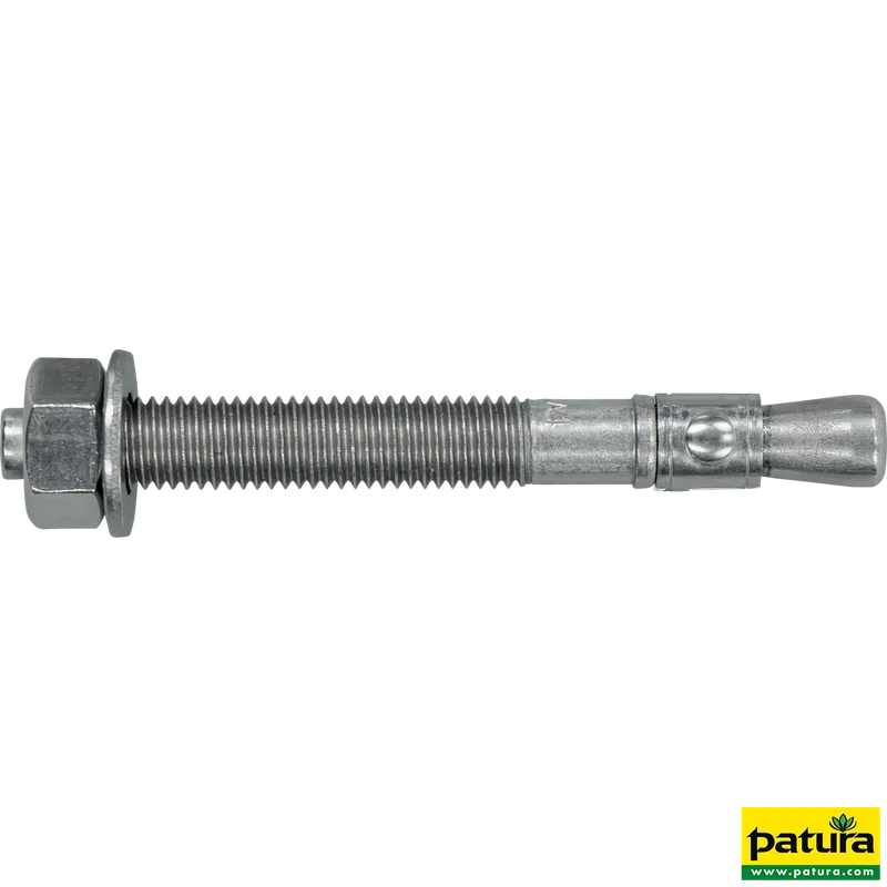 Patura  Bolzenanker, Edelstahl M10 x 80 mm, 25 Stück / Pack Schnäppchen