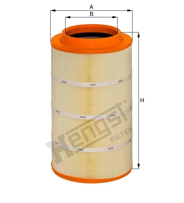 Hengst Luftfilter E491L Zertifiziert