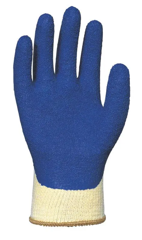 Feinstrick Latex Handschuh PowerGrab, Gr 10 - blau 8 / M Angebot