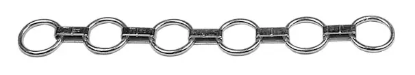 Flachgliederhalsband Jungvieh, 6 Ringe - verzinkt Sale