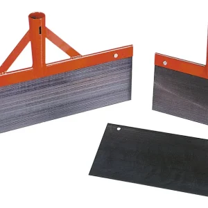 Neu Metall Stoßscharre, ohne Stiel - 30cm