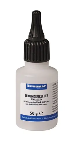 Ausverkauf TECWERK CHEMICALS Sekundenkleber schlagzäh 50 g