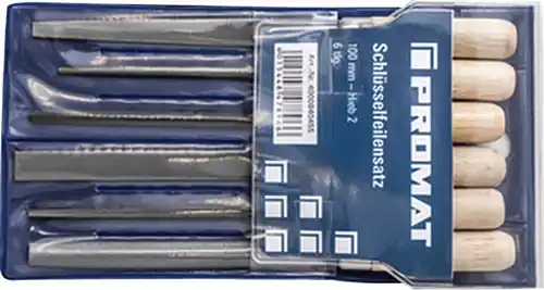 TECWERK Schlüsselfeilensatz Länge 100 mm Neue Ware