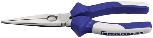 TECWERK Flachrundzange Länge 200 mm verchromt Heißes Angebot