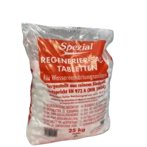 Solange Der Vorrat Reicht Regenerier-Salztabletten - 25 kg