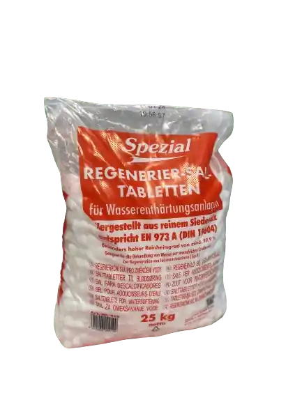 Solange Der Vorrat Reicht Regenerier-Salztabletten - 25 kg