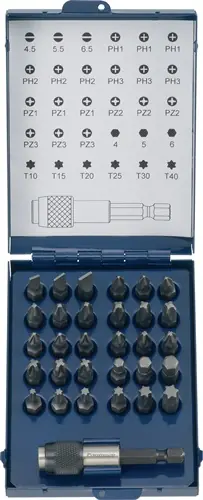 PROMAT Bitsortiment 31-teilig mit Magnet und Schnellwechselfutter Bestseller